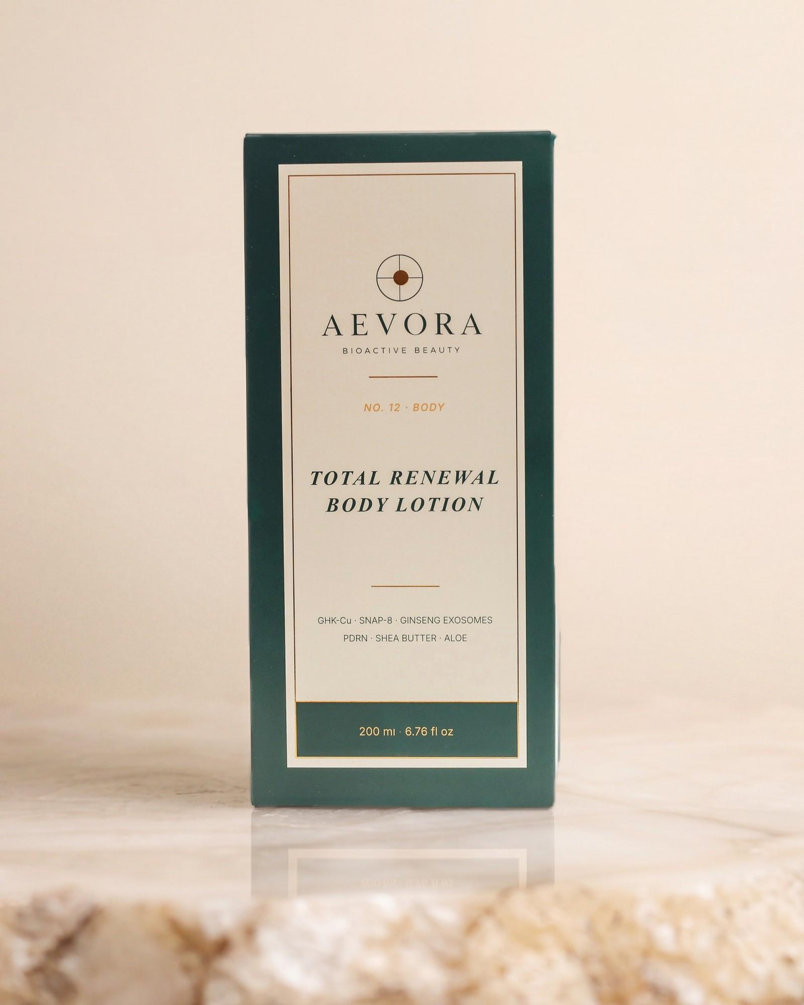 Total Renewal Body Lotion — the box